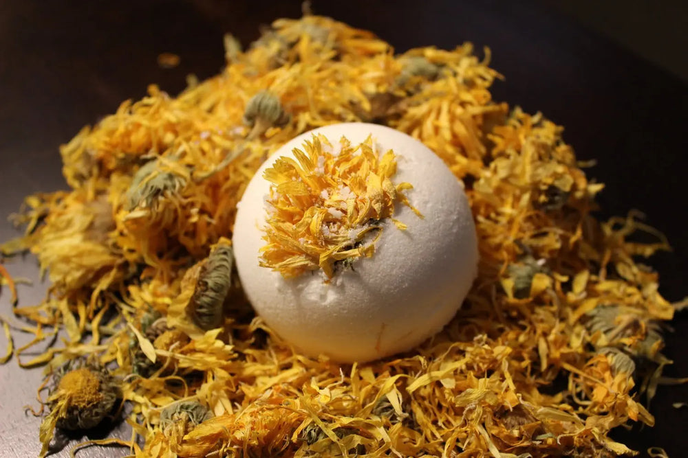 Organic Bath Bomb Sick Bomb Bath Fizz White Smokey