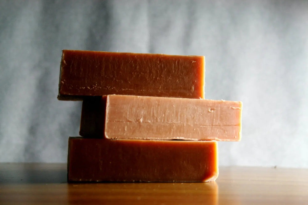 French Red Clay Soap Maroon Oliver