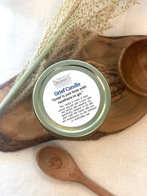 Grief Candle / Intention Candle / Essential Oil Candle / Soy Wax - Thrivera