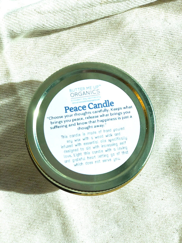 Peace Candle / Serenity Candle / Intention Candle / Ritual Candle / - Thrivera