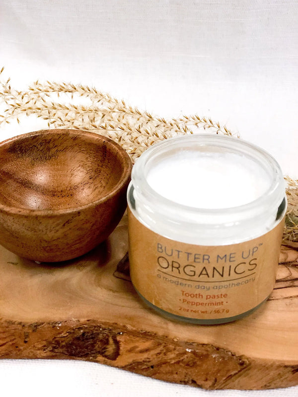 All Natural Organic Whitening Toothpaste / Remineralizing Toothpaste White Smokey