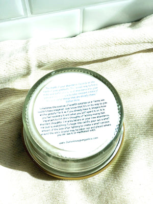 Abundance Candle / Ritual Candle / Intention Candle / Hand Poured - Thrivera
