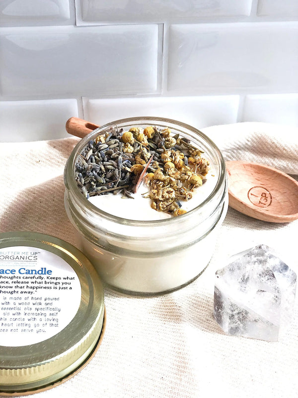 Peace Candle / Serenity Candle / Intention Candle / Ritual Candle / - Thrivera