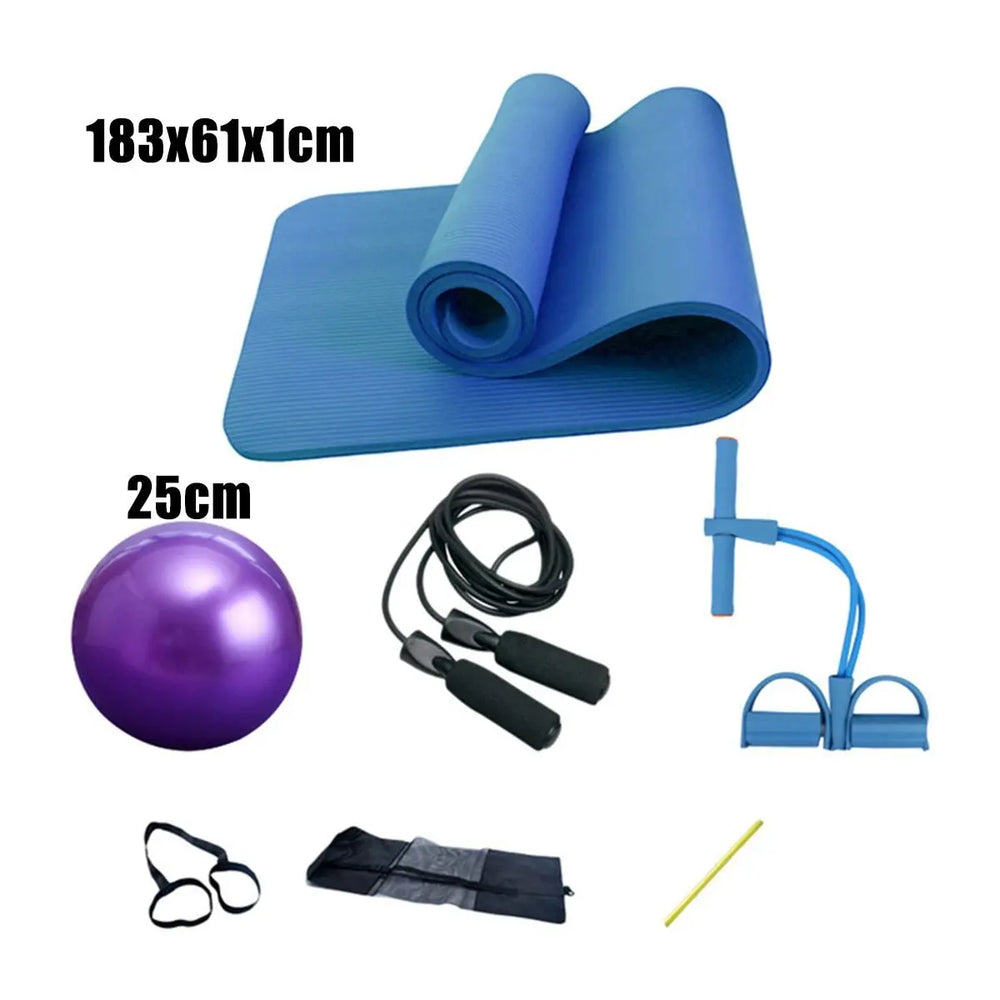 Deluxe Yoga Fitness 5 pcs Exercise Set - Thrivera