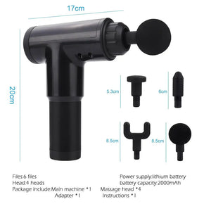 High Quality 6 Speeds Handheld Massager Yellow Pandora