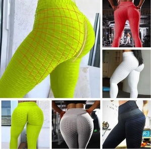 Womens Leggings Women Pants Sports Gym Wear Leggings Elastic Fitness Blue Charlie