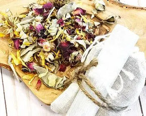Organic Smudge Set / Energy Cleansing / Ritual / Altar / Purification White Smokey