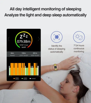 Smart Fit Sporty Fitness Tracker and Waterproof Swimmers Watch Salmon Lucky