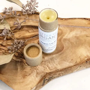 Organic VEGAN Lip Balm / Vegan Lip Gloss / Organic Vegan Compostable - Thrivera